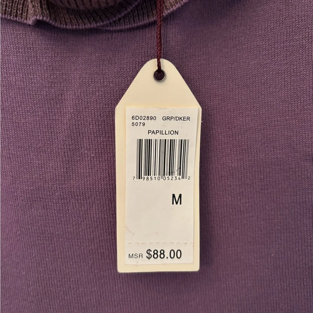 MSSP | Purple Knit Top NWT - Picture 6 of 9